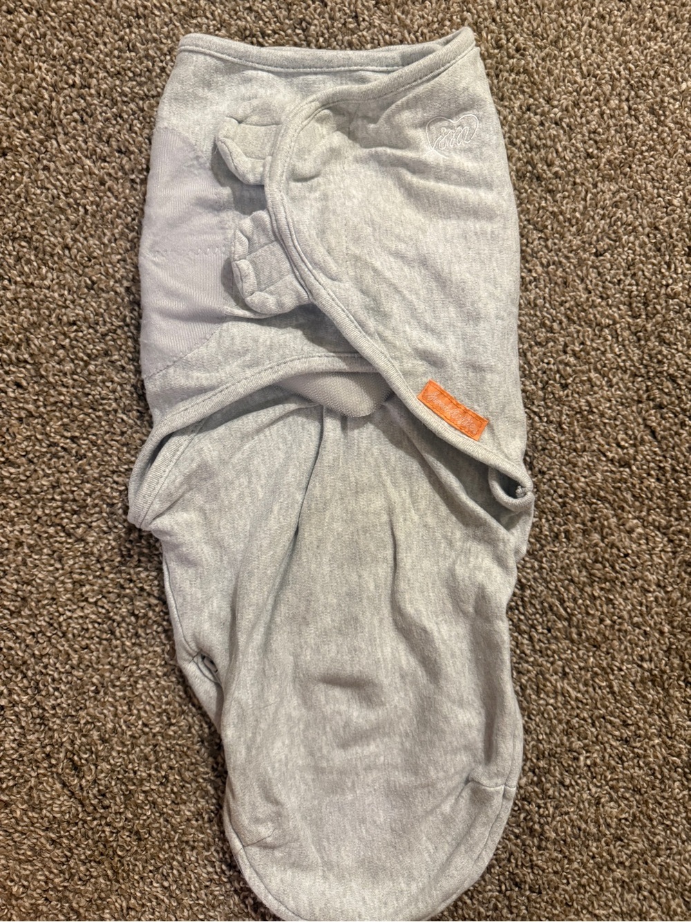 Gray Baby Swaddle Wrap - Unbranded Soft Cotton Blend small/medium